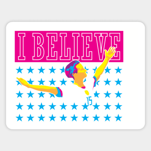 USWNT I Believe Sticker